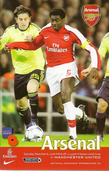 Arsenal FC v Manchester United FC